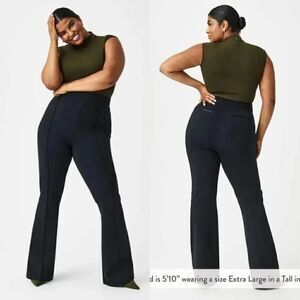 Spanx High Rise Flare in Ponte Pant 3XL NWT